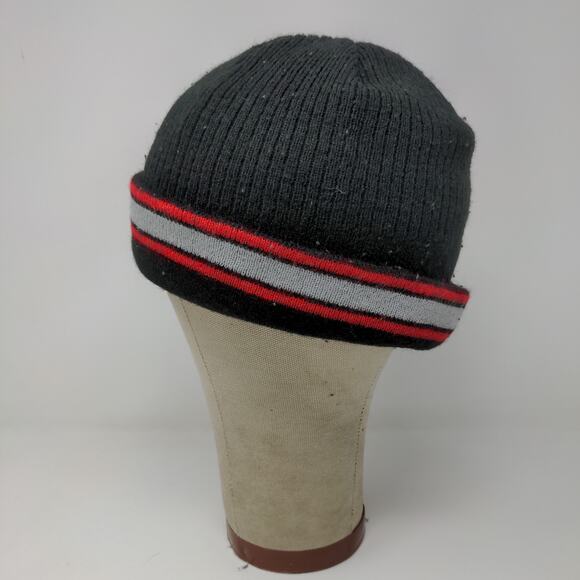 NCAA Brand Ball State Cardinals Beanie Toboggan Hat Embroidered Logo Black - Picture 6 of 13